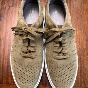 Men's GrandPrø Rally Laser Cut size 13 Sneaker olives